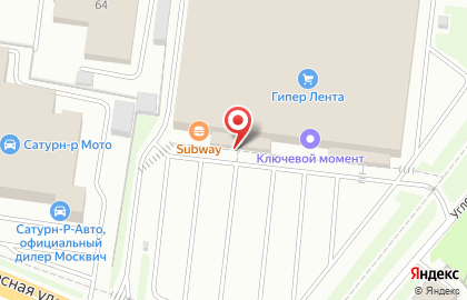 Гипермаркет Лента в Перми на карте