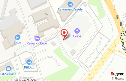 Автоателье в Москве на карте