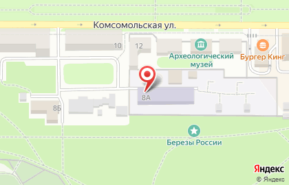 Новомосковский детский сад для детей с ограниченными возможностями здоровья на карте