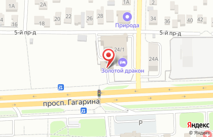 Студия текстильного дизайна Вуаль на проспекте Гагарина на карте