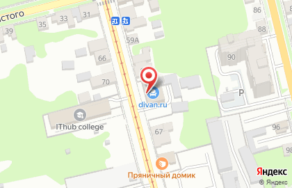 Мебельный магазин Ивушка на карте