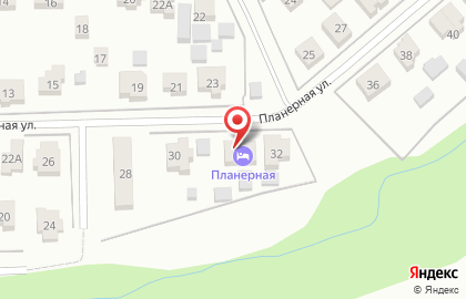 Пансионат для пожилых людей Доверие на Планерной улице на карте