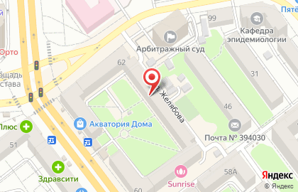 Плехановская 6 карта