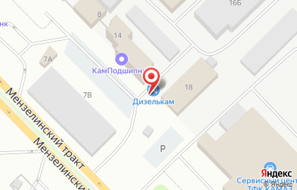 Компания Дизелькам на карте