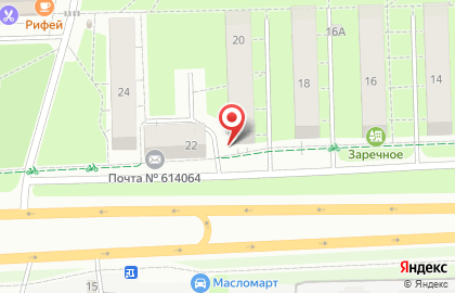 Кафе-пекарня Baton в Свердловском районе на карте