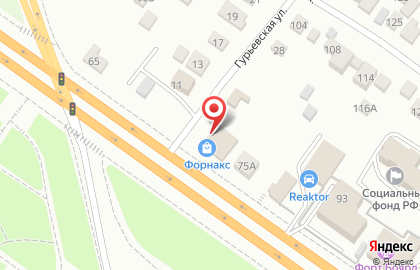 Компания Форнакс на Большевистской улице на карте
