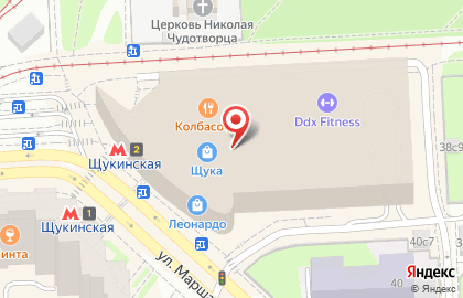 Призовой тир в Москве на карте
