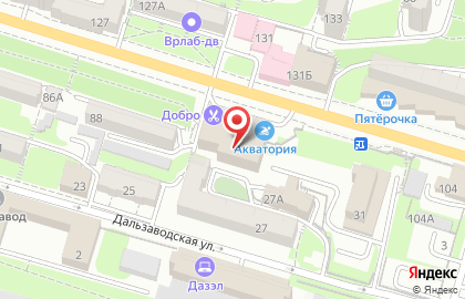 Парикмахерская Добро на Светланской улице на карте