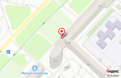 Супермаркет Магнит в Ижевске на карте