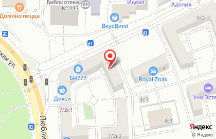 Лана на Саратовской улице на карте