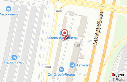 Автосервис в Москве на карте
