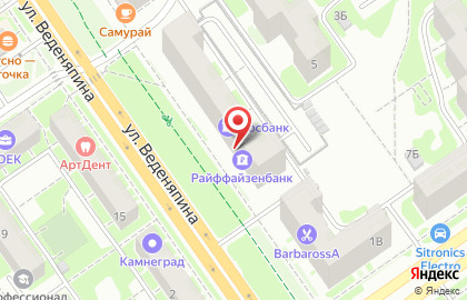 Банкомат Банк Хоум Кредит в Автозаводском районе на карте