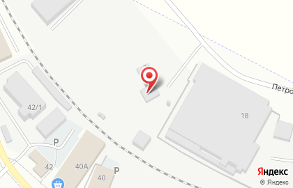 Оптовая фирма Альфа на Петрозаводской улице на карте