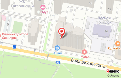 Салон Оптимист Оптика на Балашихинском шоссе, 16 на карте