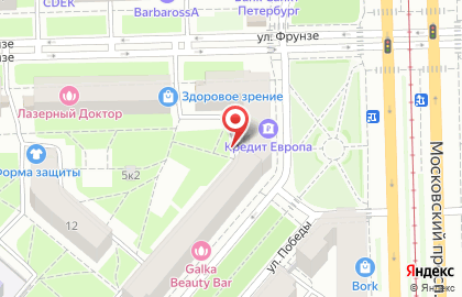 Добродел на Московском 173 на Парке Победы на карте