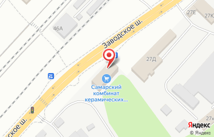 СККМ, ЗАО Самарский комбинат керамических материалов на карте