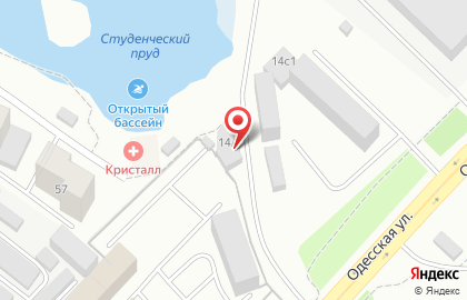 Автомойка Одесса на Одесской улице на карте