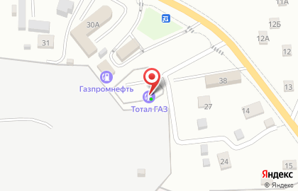 Тотал-Газ в Лосино-Петровском на карте