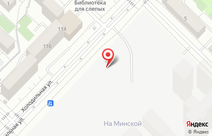 Авангард на Холодильной улице на карте