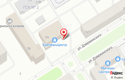 Магазин крепежных изделий Крепежъ центр на карте