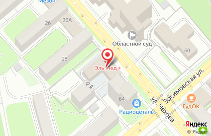 Промэнергобанк на улице Чехова, 30 на карте