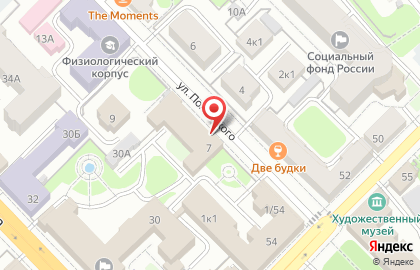 Министерство промышленности и экономического развития Рязанской области на карте