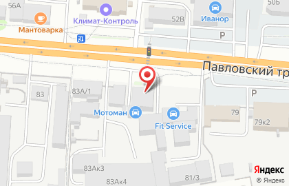 Магазин автомобильных клипс на карте