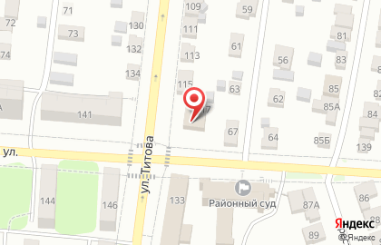 Магазин аккумуляторов АКБ HELP на улице Титова на карте