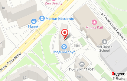 Компания по выкупу автомобилей на улице Адмирала Руднева на карте