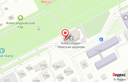 Свято-Александро-Невский храм на карте
