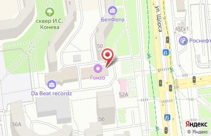 АКБ Пробизнесбанк на улице Щорса на карте