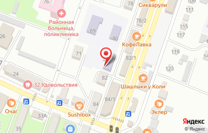 Детский сад Золотой ключик №2 на карте