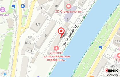 Управление здравоохранения Администрации г. Сочи на улице Чайковского на карте