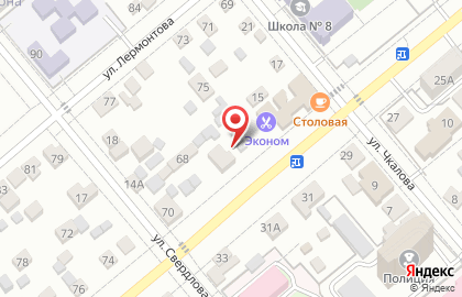 Продовольственный магазин Хлебторг на карте