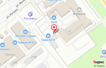 Автосервис Град-Авто в Фрунзенском районе на карте