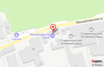 ЗАО Амира на Михайловском шоссе на карте
