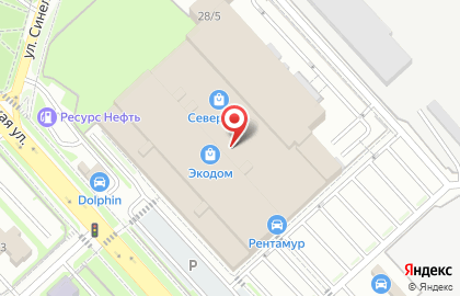 Вегас на улице Ленинградской на карте