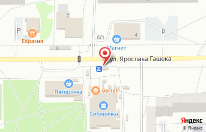 Магазин КУРляндия на улице Ярослава Гашека, 3/5 на карте