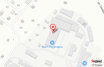 Торговый дом Особняк на улице Ермолова на карте
