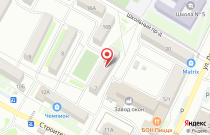 Городской ломбард в 6-ом микрорайоне на карте