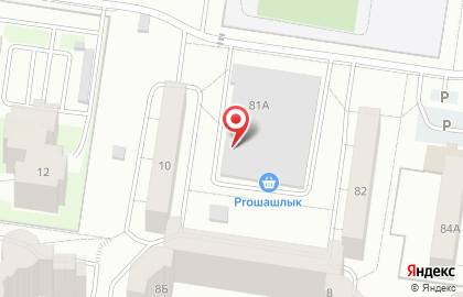 Парикмахерская Вдохновение в Автозаводском районе на карте