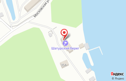 База отдыха Шатурский берег на карте