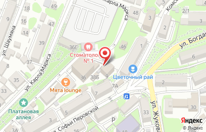 Студия дизайна в Краснодаре на карте