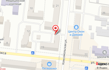 Сеть мастерских по ремонту обуви, г. Зеленодольск на Комсомольской на карте
