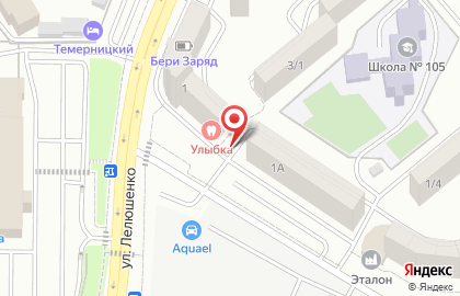 Магазин разливного пива Пиво Да Рыба на улице Лелюшенко на карте