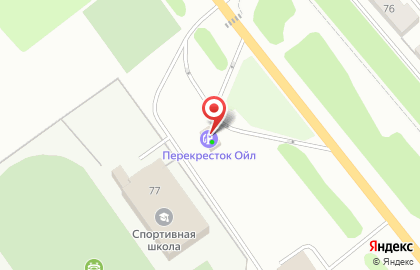 Перекресток Ойл на улице Крупской на карте