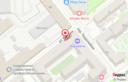 Сеть детских садов Baby Time в Твери на карте