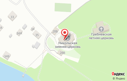 Храм Святого Николая Чудотворца, пос. Гребнево на карте