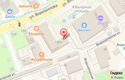 Магазин бытовой техники Тагет на улице Ворошилова на карте