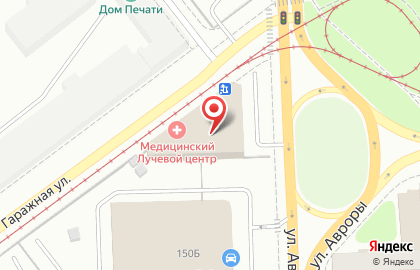 Медицинский центр МЛЦ в Октябрьском районе на карте